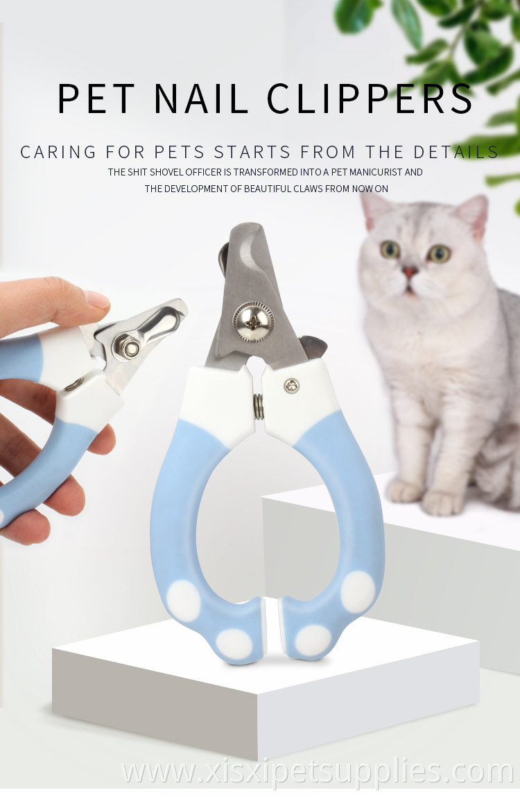 Factory Wholesale High Quality Cat Nail Cutter Pet Dog Nail Clipper With Safety Guard